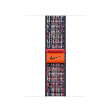 40mm Blue/Red Nike Sport Loop